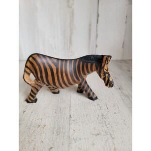 Unique‎ wooden zebra decorative art piece home decor Safari animal